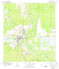 Dunnellon 1954 topographic map thumbnail