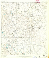 Dunnellon 1892 topographic map thumbnail