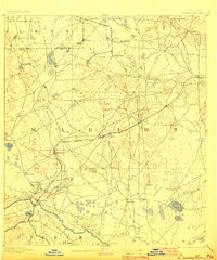 Dunnellon 1894 topographic map thumbnail