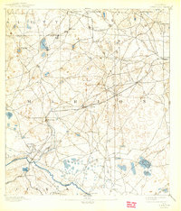 Dunnellon 1894 topographic map thumbnail