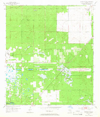 Dunnellon SE 1954 topographic map thumbnail
