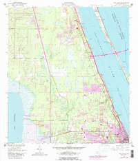 Eau Gallie 1949 topographic map thumbnail