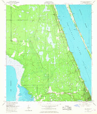 Eau Gallie 1949 topographic map thumbnail