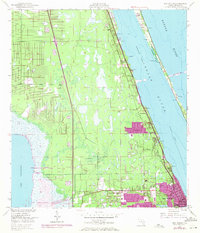 Eau Gallie 1949 topographic map thumbnail