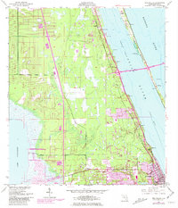 Eau Gallie 1949 topographic map thumbnail