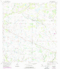 Edgeville 1956 topographic map thumbnail