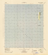 Egmont Key 1944 topographic map thumbnail