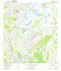Ehren 1954 topographic map preview