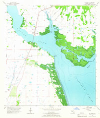 El Jobean 1957 topographic map thumbnail