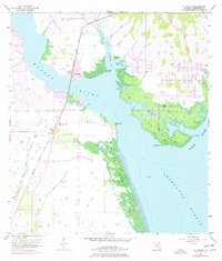 El Jobean 1957 topographic map thumbnail