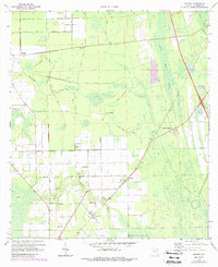Elkton 1970 topographic map thumbnail