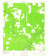 Ellaville 1959 topographic map thumbnail