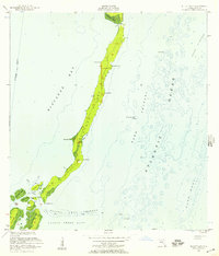 Elliott Key 1956 topographic map thumbnail