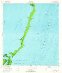 Elliott Key 1956 topographic map preview