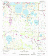 Eloise 1955 topographic map thumbnail