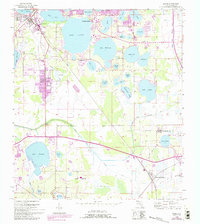 Eloise 1955 topographic map thumbnail