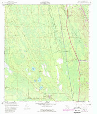 Espanola 1957 topographic map thumbnail