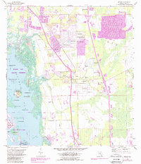 Estero 1958 topographic map thumbnail