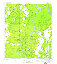Estiffanulga 1945 topographic map thumbnail