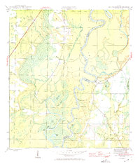 Estiffanulga 1945 topographic map thumbnail