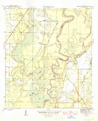 Estiffanulga 1945 topographic map thumbnail