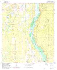 Eureka Dam 1970 topographic map preview