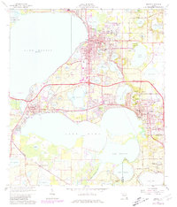 Eustis 1966 topographic map thumbnail