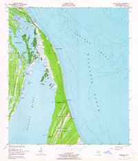 False Cape 1949 topographic map thumbnail