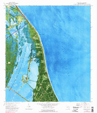 False Cape 1976 topographic map thumbnail