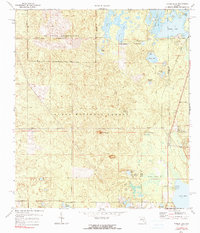 Farles Lake 1972 topographic map thumbnail