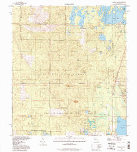 Farles Lake 1994 topographic map thumbnail