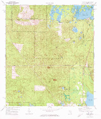 Farles Lake 1972 topographic map thumbnail