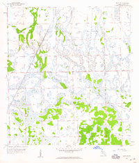 Felda NE 1958 topographic map thumbnail