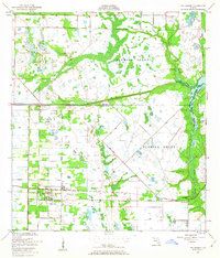Fellsmere 1949 topographic map thumbnail