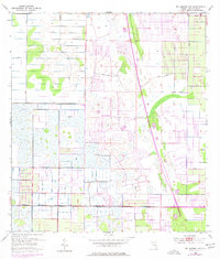 Fellsmere 4 NE 1953 topographic map thumbnail
