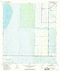 Fellsmere 4 NW 1953 topographic map thumbnail