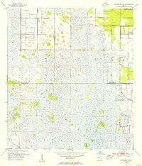 Fellsmere 4 SE topographic map thumbnail