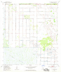 Fellsmere NW 1953 topographic map thumbnail