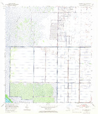 Fellsmere SW 1953 topographic map thumbnail