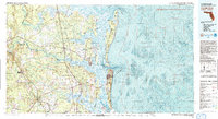 Fernandina Beach 1981 topographic map thumbnail