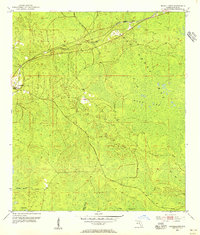 Fenholloway 1954 topographic map thumbnail