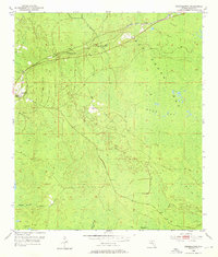 Fenholloway 1954 topographic map thumbnail