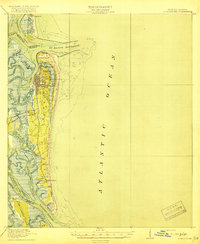 Fernandina 1919 topographic map thumbnail