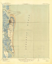 Fernandina 1919 topographic map thumbnail