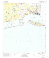 Fort Barrancas 1970 topographic map thumbnail