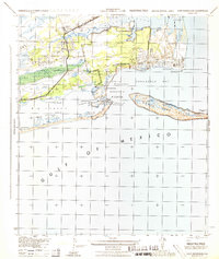 Fort Barrancas 1944 topographic map thumbnail
