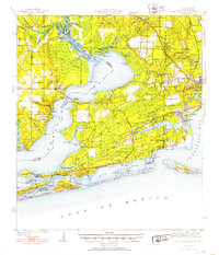 Fort Barrancas 1941 topographic map thumbnail