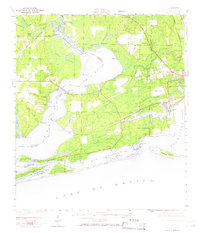 Fort Barrancas 1941 topographic map thumbnail