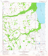Fort Drum NE 1953 topographic map thumbnail