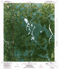 Fort Gadsden 1981 topographic map thumbnail